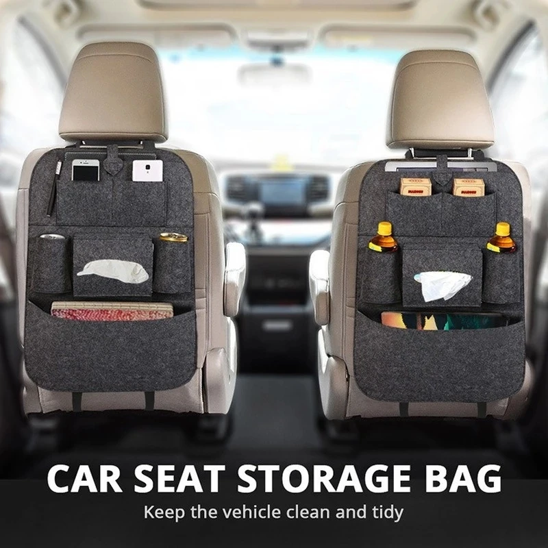 Universal Car Back Seat Storage Hanging Bag Organizer Trunk Elastic Felt Storage Bag 6 Pockets Organizer Hanging Car Accessorie
Universal Car Back Seat Storage Hanging Bag Organizer Trunk Elastic Felt Storage Bag 6 Pockets Organizer Hanging Car Accessorie