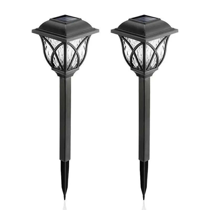 2Pcs/Set Garden Yard Lights 0.3W Solar Powered Spike Lamps Path Lights LED IP44 Waterproof Landscape Lawn Lights
2Pcs/Set Garden Yard Lights 0.3W Solar Powered Spike Lamps Path Lights LED IP44 Waterproof Landscape Lawn Lights