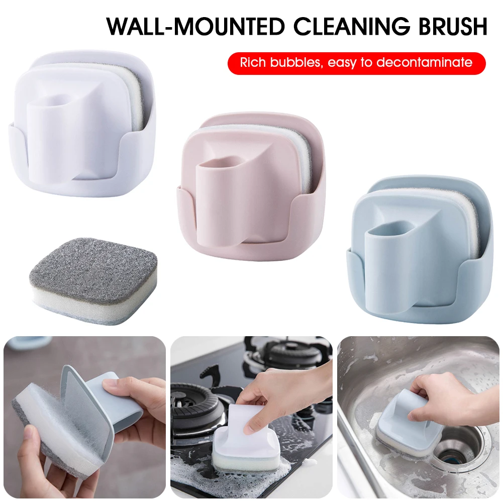 Hot sale Kitchen Wall Mount Pot Brush with Handle Dish Washing Brushes Sponge Dishwasher Kitchen Organizer Washing Tools
Hot sale Kitchen Wall Mount Pot Brush with Handle Dish Washing Brushes Sponge Dishwasher Kitchen Organizer Washing Tools