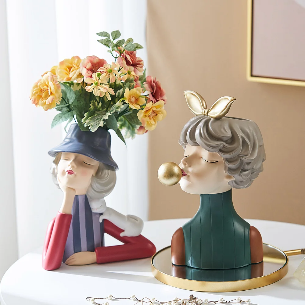 Nordic Creative Ornaments Bubble Girl Decoration Simulation Flower Arrangement Resin Ornament Living Room Decoration Accessories
Nordic Creative Ornaments Bubble Girl Decoration Simulation Flower Arrangement Resin Ornament Living Room Decoration Accessories