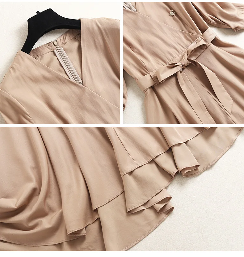 SHUCHAN Office Lady Dress 2021 Summer Women Fashion Clothing Vintage Casual Japan Style V-Neck Zipper Ankle-Length Sashes
SHUCHAN Office Lady Dress 2021 Summer Women Fashion Clothing Vintage Casual Japan Style V-Neck Zipper Ankle-Length Sashes