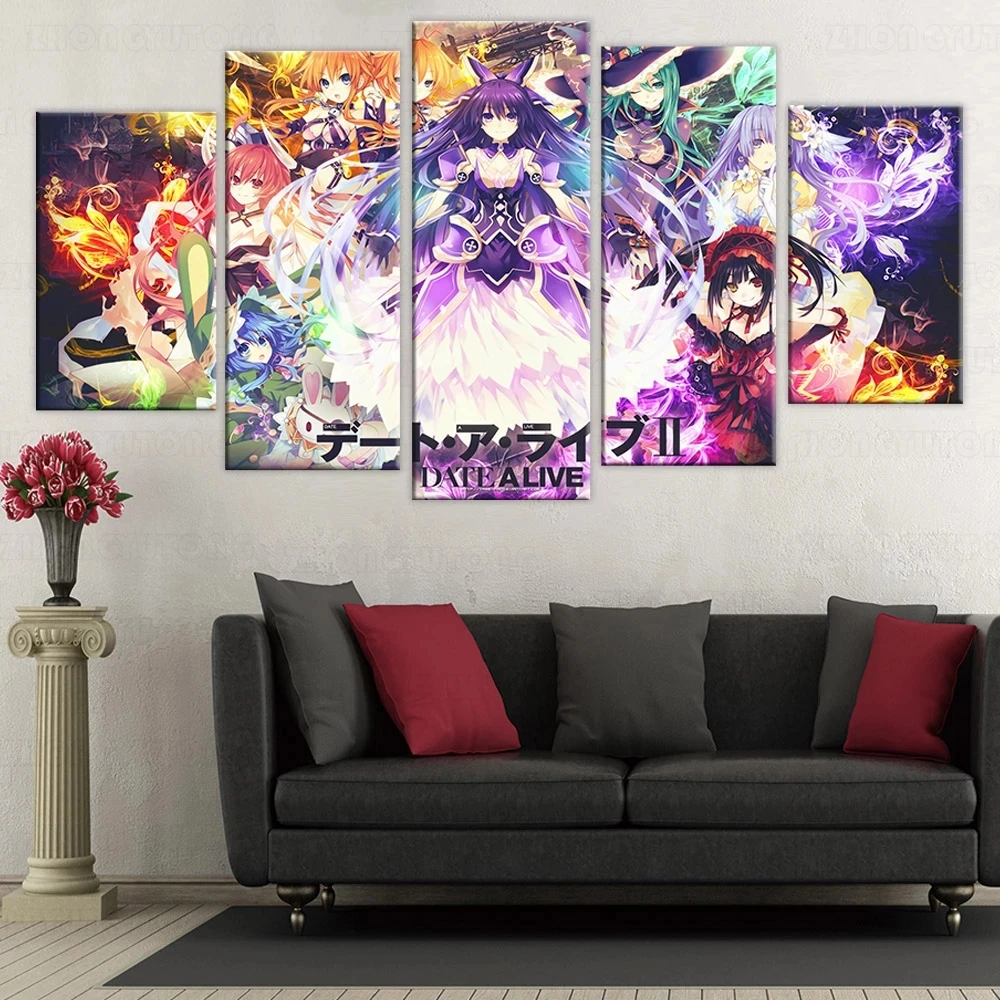 5 Pieces Datum Een Live Japan Populaire Poster Canvas Fort Cartoon Painting Wall Art Home Decor Print Pictures Modular Framed 
5 Pieces Datum Een Live Japan Populaire Poster Canvas Fort Cartoon Painting Wall Art Home Decor Print Pictures Modular Framed