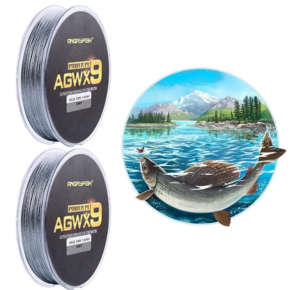 300M 9 Strands Braided Fishing Line Saltwater Fishing Weave Multifilament Fine Knitting Fishing Line Fishing Accessories
300M 9 Strands Braided Fishing Line Saltwater Fishing Weave Multifilament Fine Knitting Fishing Line Fishing Accessories