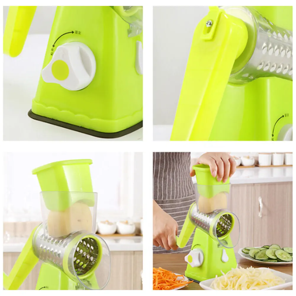 Multifunctional Round Slicer Potato Cheese Kitchen Gadgets Manual Vegetable Cutter Slicer Kitchen Accessories
Multifunctional Round Slicer Potato Cheese Kitchen Gadgets Manual Vegetable Cutter Slicer Kitchen Accessories