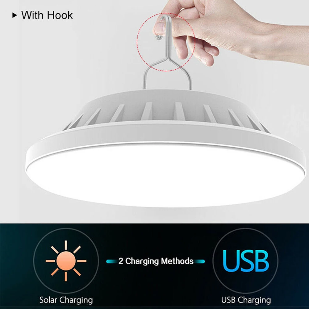 Rechargeable UFO LED Bulb Lamp Solar Charge Lantern Portable Emergency Night Market Light Outdoor Camping Home Garden Camping
Rechargeable UFO LED Bulb Lamp Solar Charge Lantern Portable Emergency Night Market Light Outdoor Camping Home Garden Camping