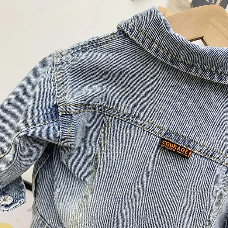 Spring/Autumn Children's Clothing Boys Denim Jacket New Boy's Coat Baby Cotton Jacket Top 0-7 Years
Spring/Autumn Children's Clothing Boys Denim Jacket New Boy's Coat Baby Cotton Jacket Top 0-7 Years