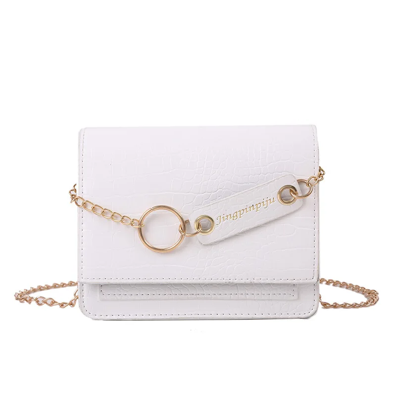 Summer small bag female 2020 new fashion net red wild hit color chain shoulder messenger small square bag 
Summer small bag female 2020 new fashion net red wild hit color chain shoulder messenger small square bag