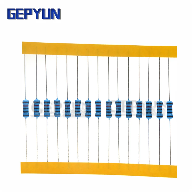 50pcs 1/2W Metal film resistor 1% 1 2 10 22 47 100 330 ohm 1K 4.7K 10K 22K 47K 100K 330K 470K 2R 10R 22R 47R 100R 330R 1R ~ 1M
50pcs 1/2W Metal film resistor 1% 1 2 10 22 47 100 330 ohm 1K 4.7K 10K 22K 47K 100K 330K 470K 2R 10R 22R 47R 100R 330R 1R ~ 1M