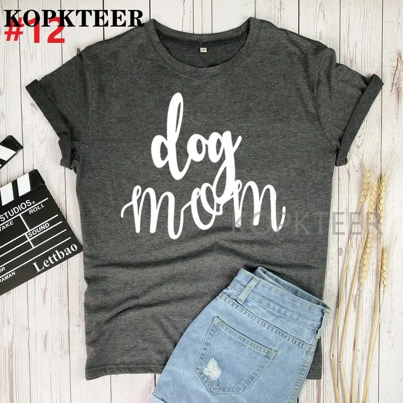 Dog Mom Women 100% Cotton Plus Size T-shirt Graphic Tee Summer Tops Short Sleeve Top Tees Funny Print T Shirts Female Shirt 
Dog Mom Women 100% Cotton Plus Size T-shirt Graphic Tee Summer Tops Short Sleeve Top Tees Funny Print T Shirts Female Shirt