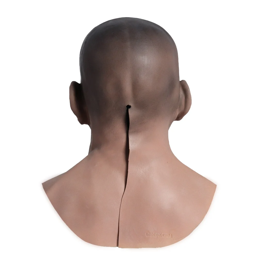halloween Bald Head Hard Man Thug Soldier Human Face Mask Overhead Latex Stag Party Masks 
halloween Bald Head Hard Man Thug Soldier Human Face Mask Overhead Latex Stag Party Masks