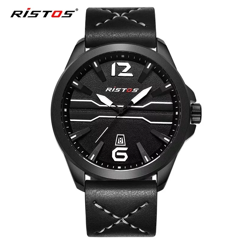 Top brand RISTOS business leisure sports outdoor military watch multifunctional waterproof calendar leather quartz men's watch
Top brand RISTOS business leisure sports outdoor military watch multifunctional waterproof calendar leather quartz men's watch