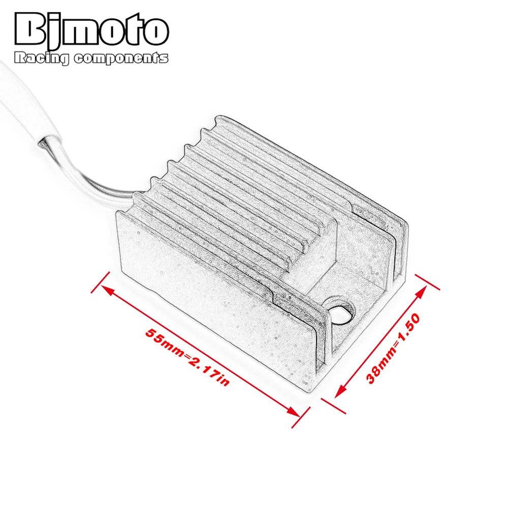 12V Motorcycle Regulator Rectifier For KFX250 250R 300R KDX125-A KDX125SR KDX220R KSF250 Mojave 250 KDX200-H G E 21066-1072
12V Motorcycle Regulator Rectifier For KFX250 250R 300R KDX125-A KDX125SR KDX220R KSF250 Mojave 250 KDX200-H G E 21066-1072