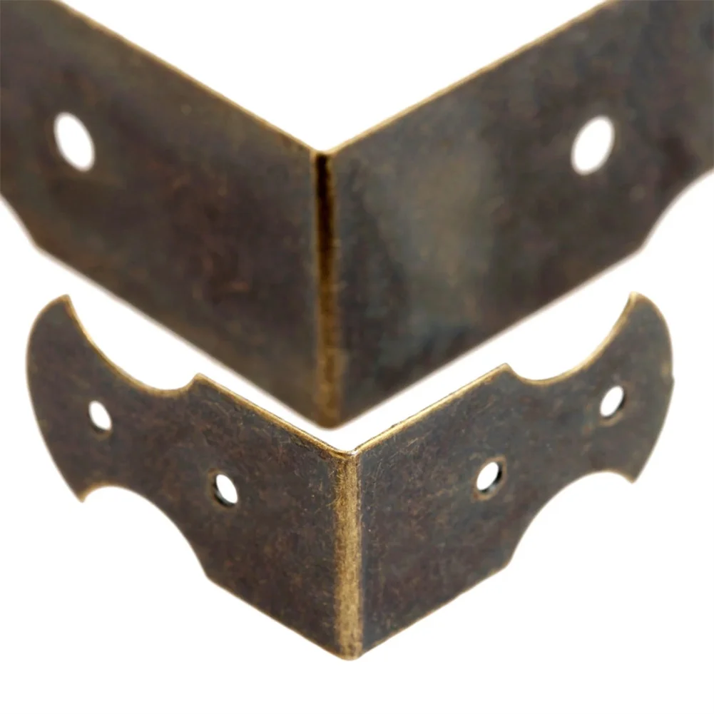 12 Pcs Decorative Corner Protectors Antique Iron Material Black 90 Degree Right Angle Iron Bracket Hardware Connector Tools
12 Pcs Decorative Corner Protectors Antique Iron Material Black 90 Degree Right Angle Iron Bracket Hardware Connector Tools