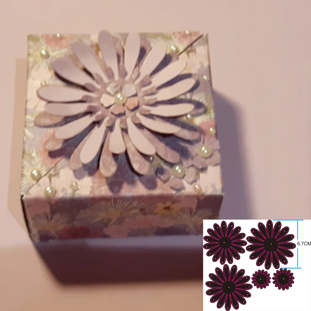 5pcs-Set Craft Dies Flower Decor Metal Cutting Dies Scrapbooking stamps embossing paper Cards border template punch Stencils DIY
5pcs-Set Craft Dies Flower Decor Metal Cutting Dies Scrapbooking stamps embossing paper Cards border template punch Stencils DIY