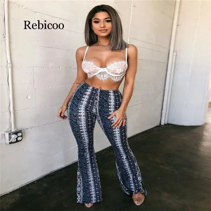 2020 New Boho Summer Women's Stretch Bell Bottom Trousers Ladies Slim Printed Flared Pants High Waist Fashion Women Long Pants
2020 New Boho Summer Women's Stretch Bell Bottom Trousers Ladies Slim Printed Flared Pants High Waist Fashion Women Long Pants