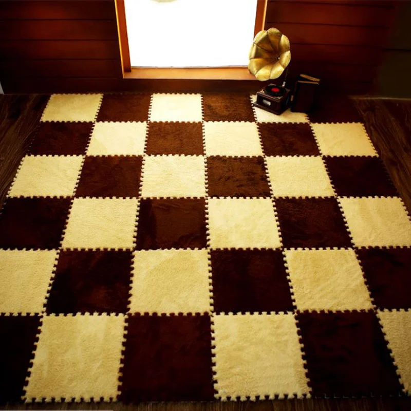 Plush Puzzle Mats Foam Shaggy Velvet Carpet Decor Kids Room Crawling Play Toys
Plush Puzzle Mats Foam Shaggy Velvet Carpet Decor Kids Room Crawling Play Toys