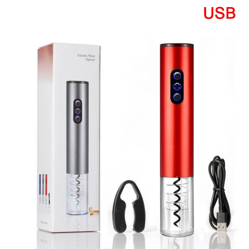 Electric Wine Automatic Bottle Opener Portable Household Foil Cutter Electric Wine Bottle Opener Kichen Accessories
Electric Wine Automatic Bottle Opener Portable Household Foil Cutter Electric Wine Bottle Opener Kichen Accessories