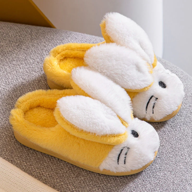 Rabbit Ear Children Cotton Slippers Autumn Winter Warm Home Indoor Slip-on Furry Cotton Slipper Comfort Light Non-slip Kid Shoes
Rabbit Ear Children Cotton Slippers Autumn Winter Warm Home Indoor Slip-on Furry Cotton Slipper Comfort Light Non-slip Kid Shoes
