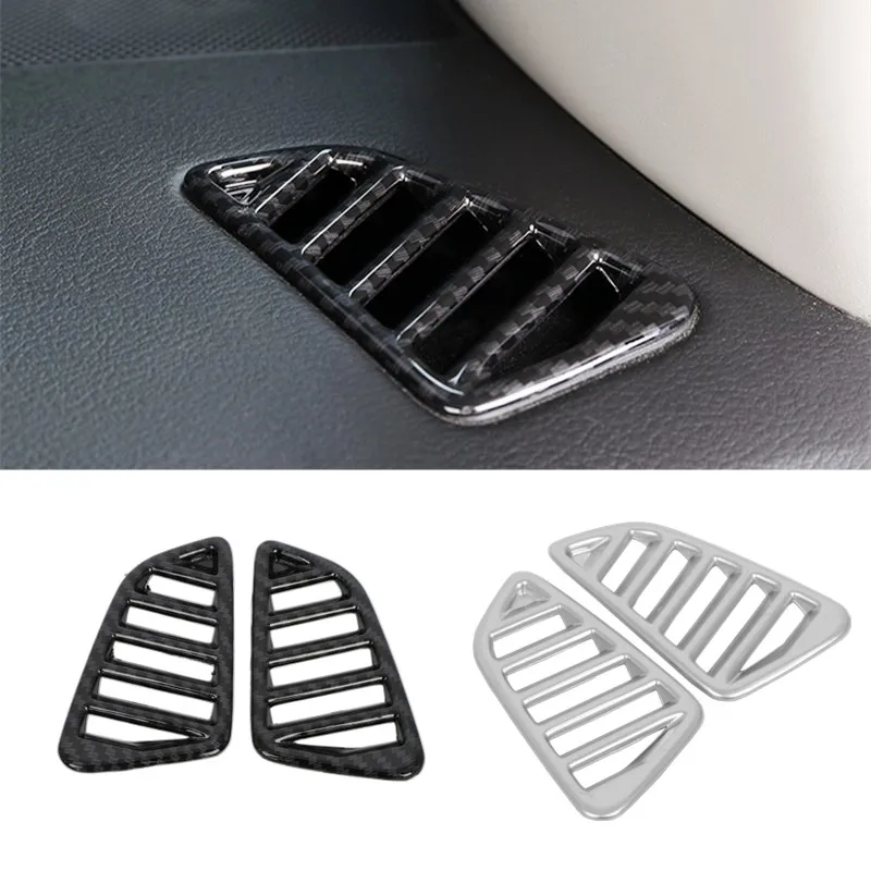 Car Dashboard Front Small Air Conditioner Outlet AC Vent Cover Trim ABS Matte/Carbon 2pcs For Nissan Navara NP300 2017 2018 2019 
Car Dashboard Front Small Air Conditioner Outlet AC Vent Cover Trim ABS Matte/Carbon 2pcs For Nissan Navara NP300 2017 2018 2019