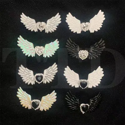 2021 Personality Trend Angel Heart Rhinestone Hair Clips Shoes Button Y2K Aesthetics Cool Angel Heart Girls Hair Accessories
2021 Personality Trend Angel Heart Rhinestone Hair Clips Shoes Button Y2K Aesthetics Cool Angel Heart Girls Hair Accessories