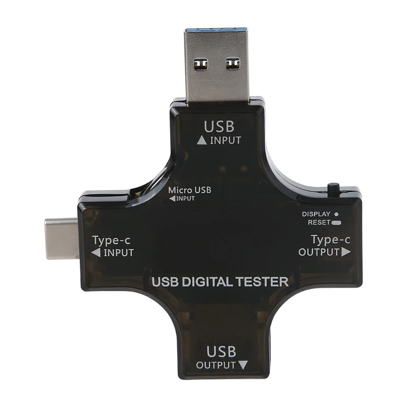USB C 4 в 1 тестер напряжения и тока измеритель напряжения тока Амперметр детектор E56B
USB C 4 в 1 тестер напряжения и тока измеритель напряжения тока Амперметр детектор E56B