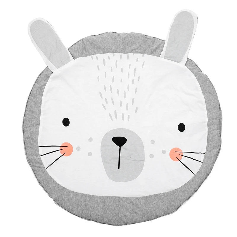 90CM Kids Play Game Mats Round Carpet Rugs Mat Cotton Crawling Blanket Floor Carpet For Kids Room Decoration INS Baby Gifts rabb 
90CM Kids Play Game Mats Round Carpet Rugs Mat Cotton Crawling Blanket Floor Carpet For Kids Room Decoration INS Baby Gifts rabb