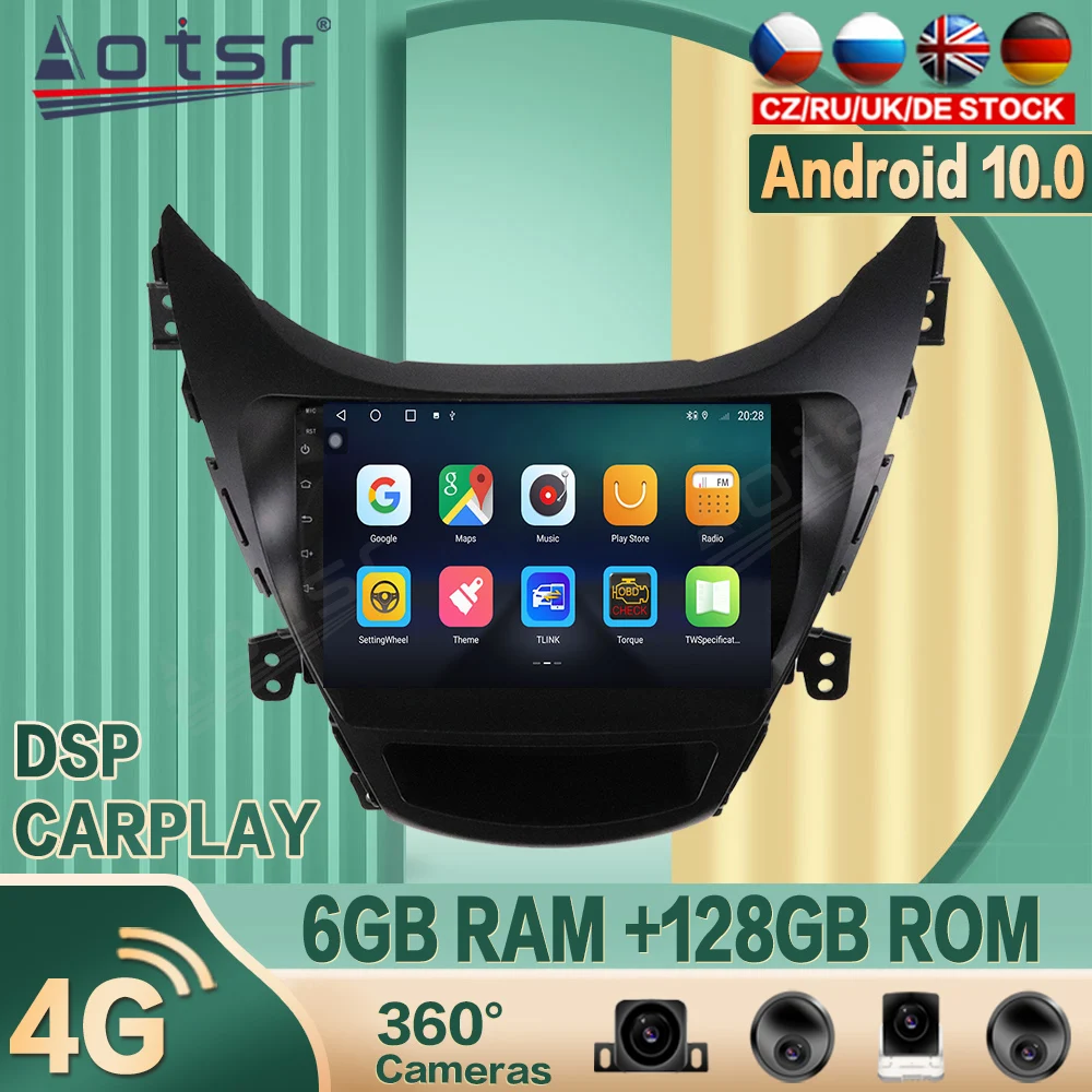 For Hyundai Elantra 2010+ Android Car radio Player GPS Navigation 360 camera Auto Stereo Multimedia Video Headunit DSP carplay
For Hyundai Elantra 2010+ Android Car radio Player GPS Navigation 360 camera Auto Stereo Multimedia Video Headunit DSP carplay