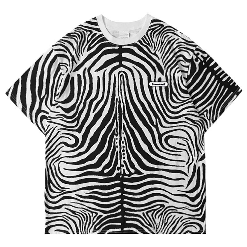 Mens Zebra Striped Print Couple T Shirt Unisex Hiphop Short Sleeve Shirt 2021 Summer O-Neck Oversize T shirt 100%Cotton Tops Tee
Mens Zebra Striped Print Couple T Shirt Unisex Hiphop Short Sleeve Shirt 2021 Summer O-Neck Oversize T shirt 100%Cotton Tops Tee