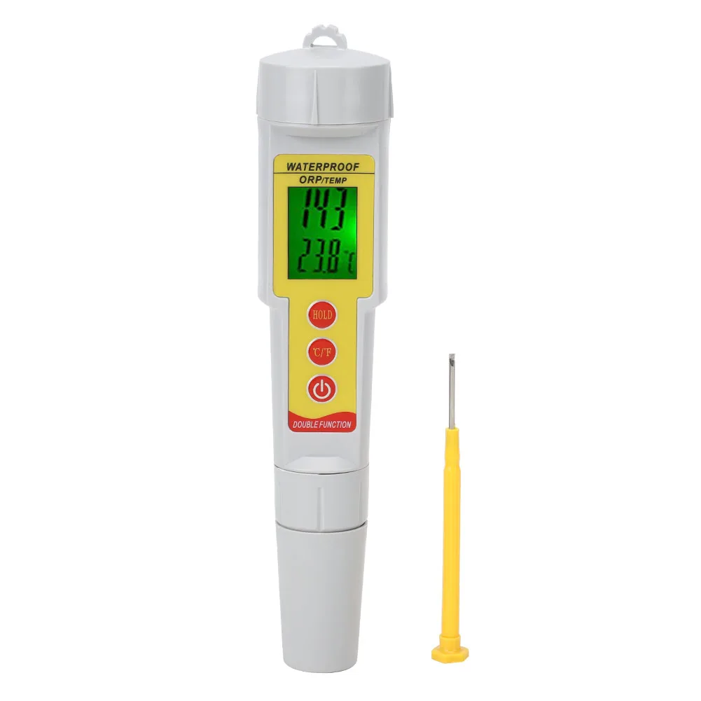 ORP-619 Portable LED ORP Digital Water Quality Tester Monitor Meter Pen Detector
ORP-619 Portable LED ORP Digital Water Quality Tester Monitor Meter Pen Detector
