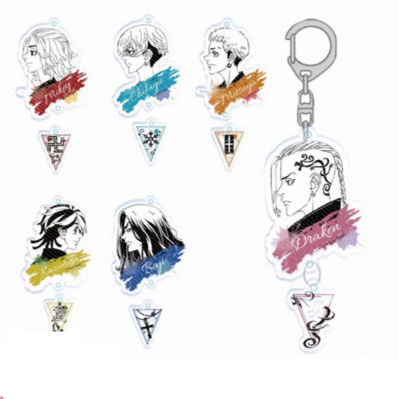 Anime Tokyo Revengers Sano Manjirō Hanagaki Takemichi Pendant Acrylic Keychain Keyring Bag Charm Q Version Decorative Xmas Gifts
Anime Tokyo Revengers Sano Manjirō Hanagaki Takemichi Pendant Acrylic Keychain Keyring Bag Charm Q Version Decorative Xmas Gifts