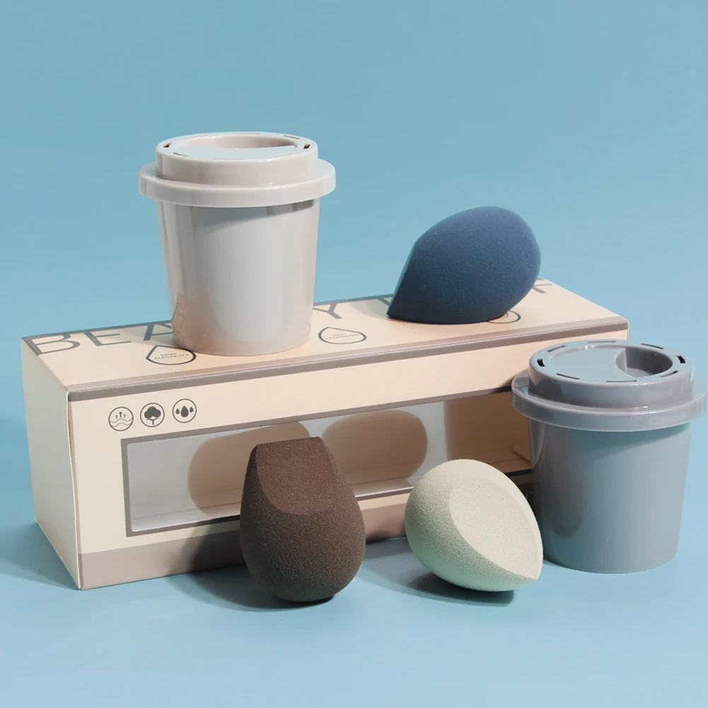3Pcs Hot makeup Sponge With Coffee Cup Sponge Stand Storage Case Makeup Puff Holder Empty Cosmetic Dry Box Makeup Accessories
3Pcs Hot makeup Sponge With Coffee Cup Sponge Stand Storage Case Makeup Puff Holder Empty Cosmetic Dry Box Makeup Accessories
