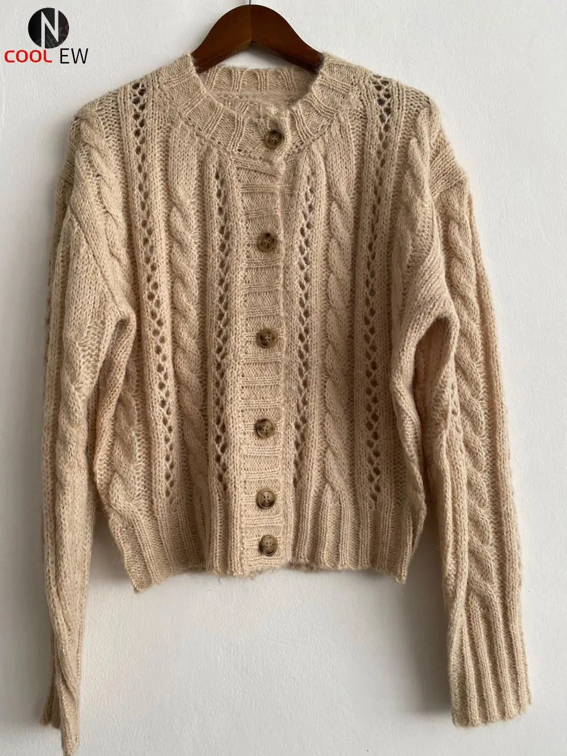 Elfbop Ladies Knitted Hollow Out Jumper Sweater Top - Women Wool Blend Long Knitting Cardigan Top
Elfbop Ladies Knitted Hollow Out Jumper Sweater Top - Women Wool Blend Long Knitting Cardigan Top