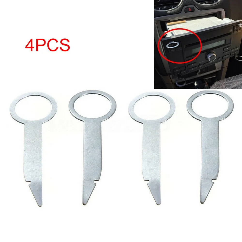 4Pcs Radio Stereo Removal Release Tool Keys For Ford A3 A4 Car PC Laptops Or DVD Players Repair Tools Car Styling
4Pcs Radio Stereo Removal Release Tool Keys For Ford A3 A4 Car PC Laptops Or DVD Players Repair Tools Car Styling