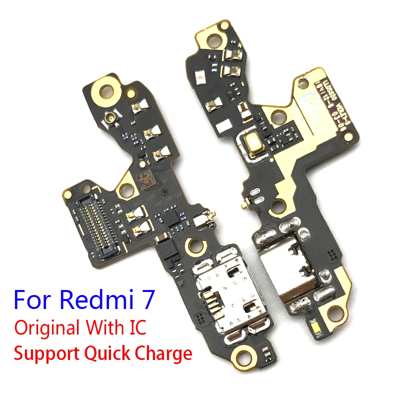 

Разъем USB для зарядки док-станции, разъем для разъема для Xiaomi Redmi 7, гибкий кабель для передачи данных, запасные части
