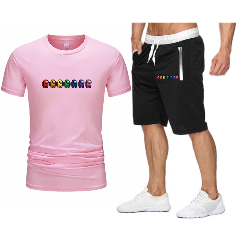 Among US Game Printing Streetwear Men Brand Sets Men's Clothing Summer Beach Shorts Gothic Harajuku Tracksuit Oversized T-shirt
Among US Game Printing Streetwear Men Brand Sets Men's Clothing Summer Beach Shorts Gothic Harajuku Tracksuit Oversized T-shirt