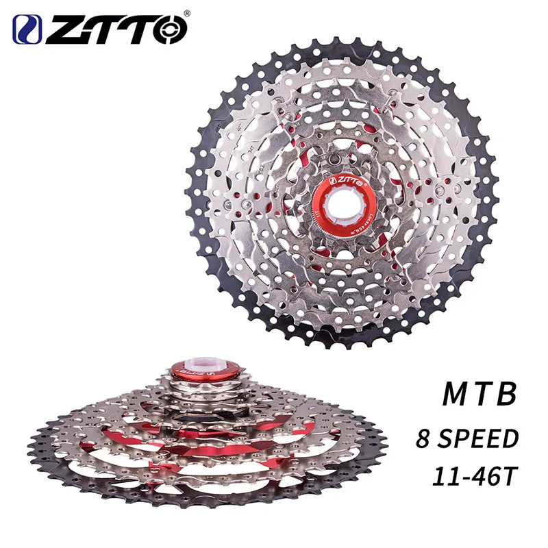 ZTTO MTB Bike Bicycle Freewheel 8 Speed 11-46T Cassette Freewheel Durable Big Teeth Flywheels For Tx35 and M310
ZTTO MTB Bike Bicycle Freewheel 8 Speed 11-46T Cassette Freewheel Durable Big Teeth Flywheels For Tx35 and M310