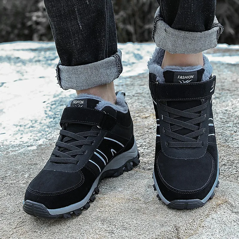 shoes men ankle boots Winter with fur Warm winter snow boots high top Outdoor lace-up Cow suede leather shoes size 38-46 j3
shoes men ankle boots Winter with fur Warm winter snow boots high top Outdoor lace-up Cow suede leather shoes size 38-46 j3
