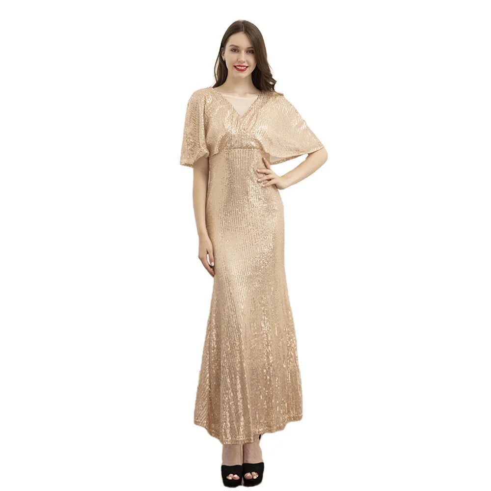 Hot sale evening party dress for women celebrity banquet dress Vestido De Festa girls sequined fishtail mermaid long maxi dress
Hot sale evening party dress for women celebrity banquet dress Vestido De Festa girls sequined fishtail mermaid long maxi dress