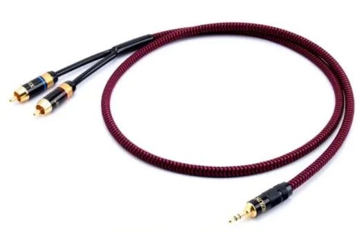 1pcs High-quality XIANZUN 6N Oxygen-free Copper 3.5mm Double Lotus Audio Cable 1 is Divided Into 2RCA Computer Audio Line
1pcs High-quality XIANZUN 6N Oxygen-free Copper 3.5mm Double Lotus Audio Cable 1 is Divided Into 2RCA Computer Audio Line