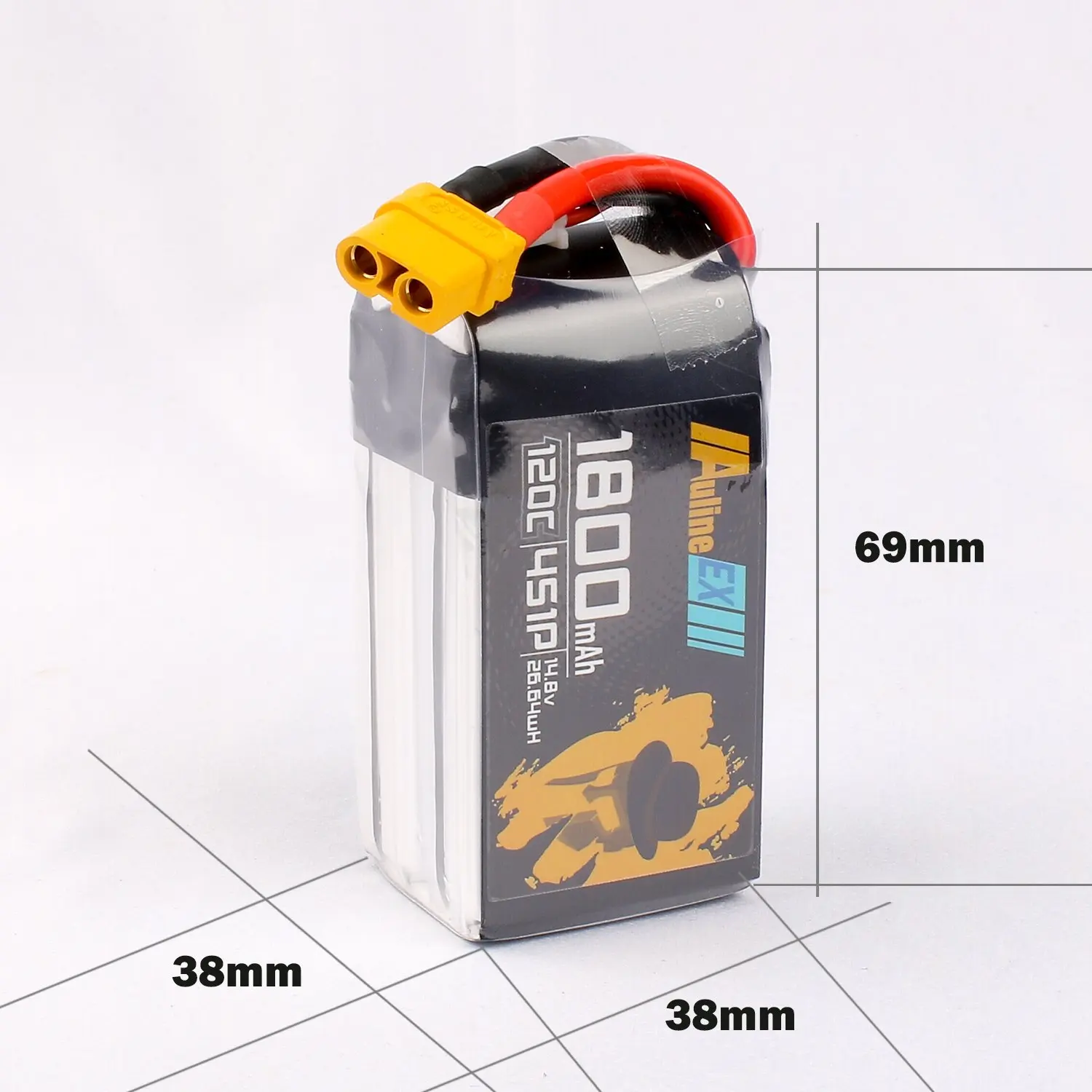 Auline EX 14,8 V 1800mAh 120C 4S LiPo батарея для iFlight Green H Tyro109 5 дюймов RC Drone XT60 Plug аксессуары запасные части
Auline EX 14,8 V 1800mAh 120C 4S LiPo батарея для iFlight Green H Tyro109 5 дюймов RC Drone XT60 Plug аксессуары запасные части