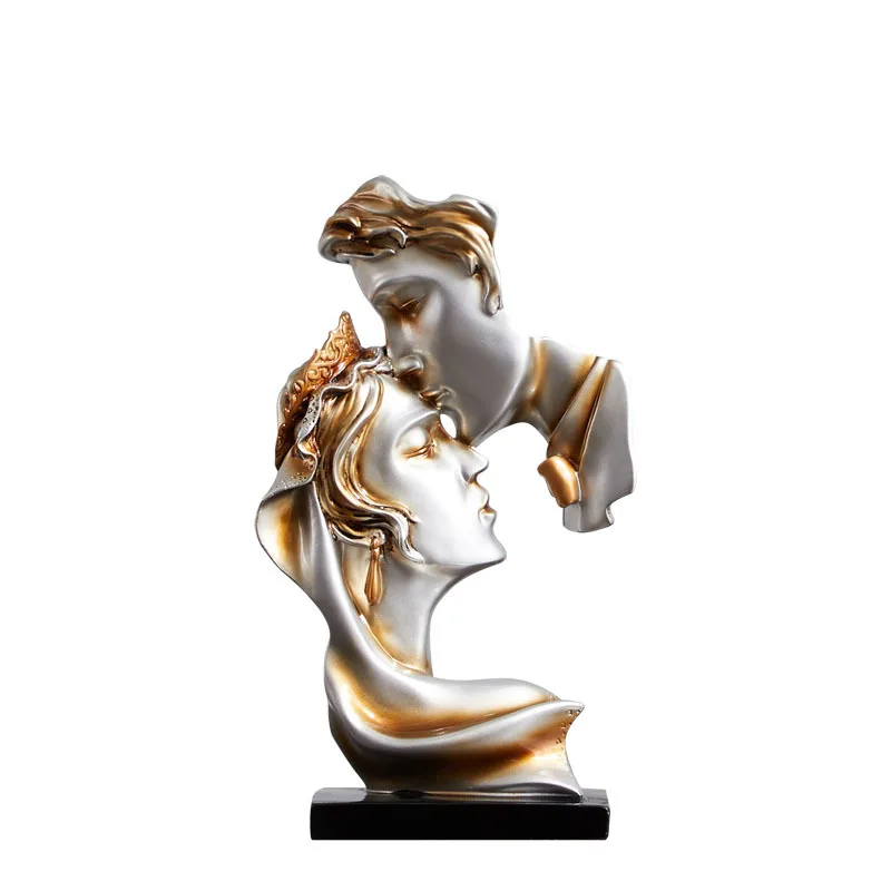 Wedding Memorial Decoration Couple Kiss Decorative Statue Ornaments Retro Resin Portrait Crafts American Rustic Home Decor
Wedding Memorial Decoration Couple Kiss Decorative Statue Ornaments Retro Resin Portrait Crafts American Rustic Home Decor