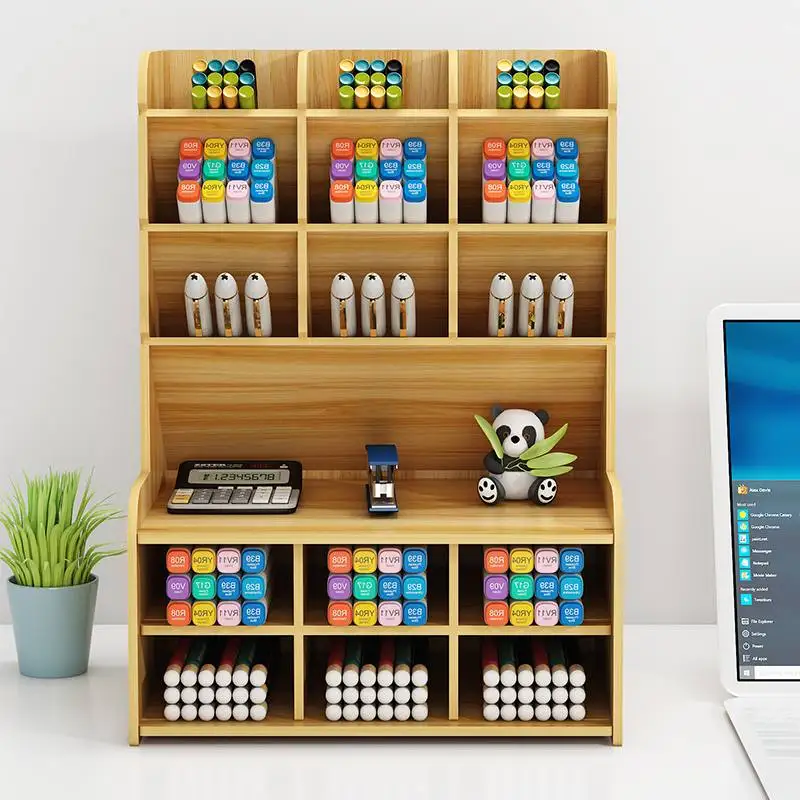 Multifunctional Office Storage Rack Wood Desktop Office Organizer Storage Box Pen Pencil Box Jewelry Makeup Holder Stationery
Multifunctional Office Storage Rack Wood Desktop Office Organizer Storage Box Pen Pencil Box Jewelry Makeup Holder Stationery