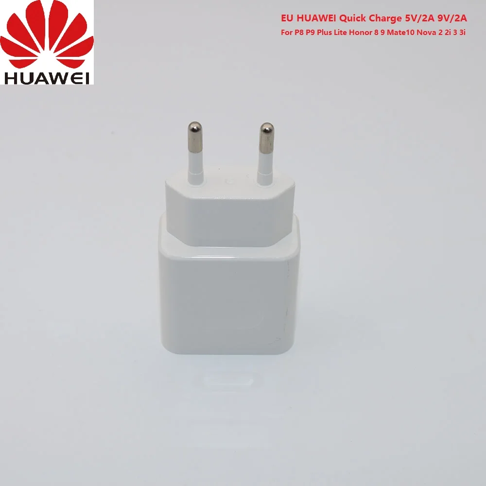 Оригинальное настенное зарядное устройство HUAWEI 5 В/2 а 9 А USB быстрое 3 0 адаптер для