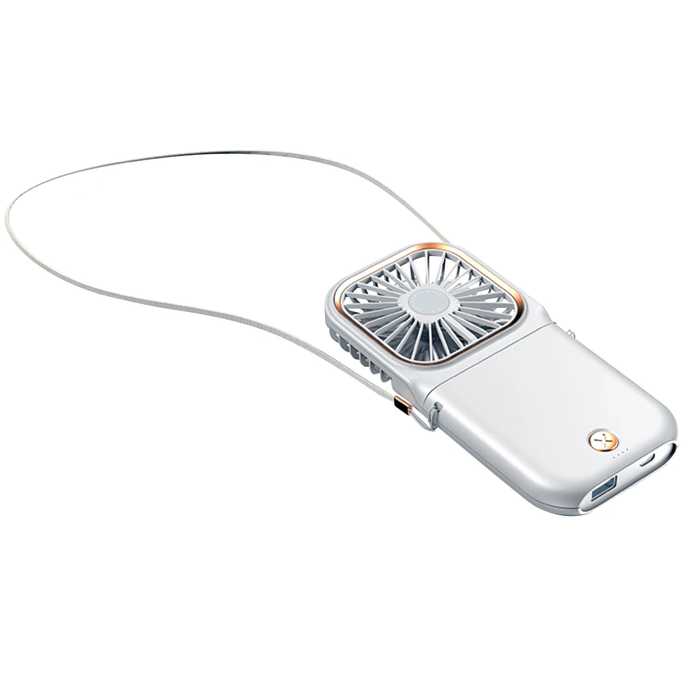 USB Mini Handheld Hanging Neck Fan Cooler 3 Gears Adjustable Silent Indoor Outdoor Travel Electric Cooling Fan
USB Mini Handheld Hanging Neck Fan Cooler 3 Gears Adjustable Silent Indoor Outdoor Travel Electric Cooling Fan