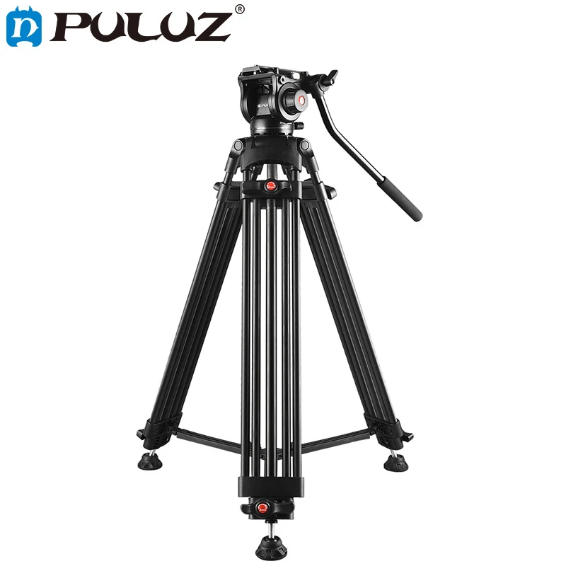 Профессиональный штатив для камеры PULUZ, сверхмощная видеокамера, штатив из алюминиевого сплава с жидкостной головкой для DSLR / SLR камеры 
Профессиональный штатив для камеры PULUZ, сверхмощная видеокамера, штатив из алюминиевого сплава с жидкостной головкой для DSLR / SLR камеры