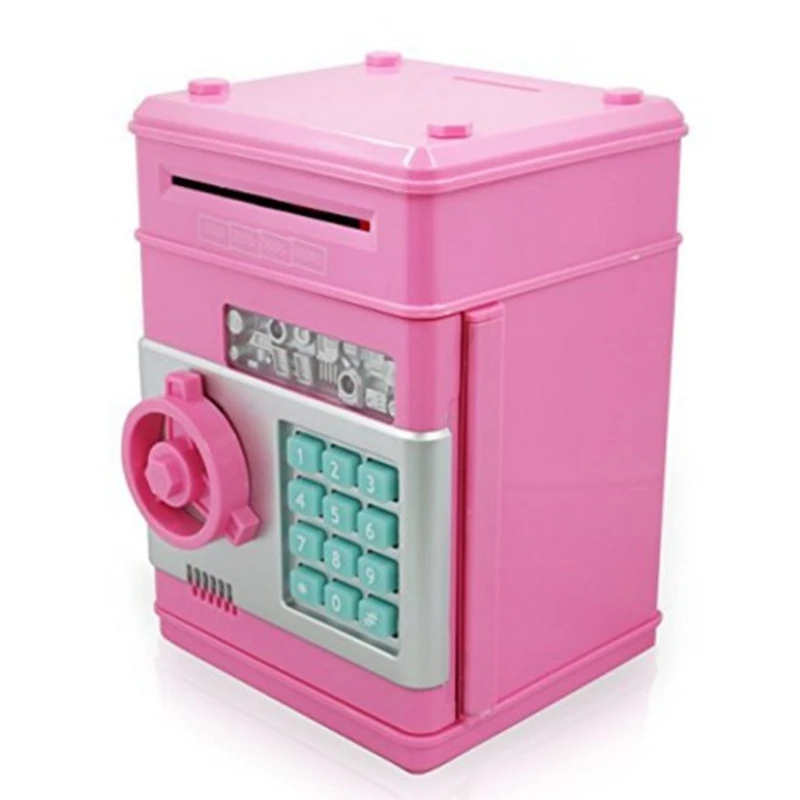 Electronic Piggy Bank ATM Password Money Box Cash Coin Saving Safe Auto Scroll DXAD 
Electronic Piggy Bank ATM Password Money Box Cash Coin Saving Safe Auto Scroll DXAD