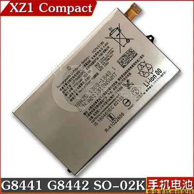 

Новый аккумулятор LIP1648ERPC 0 цикл 2700 мАч для Sony Xperia XZ1 compact XZ1 mini 4,6 "G8441 SO-02K PF41, сменный аккумулятор