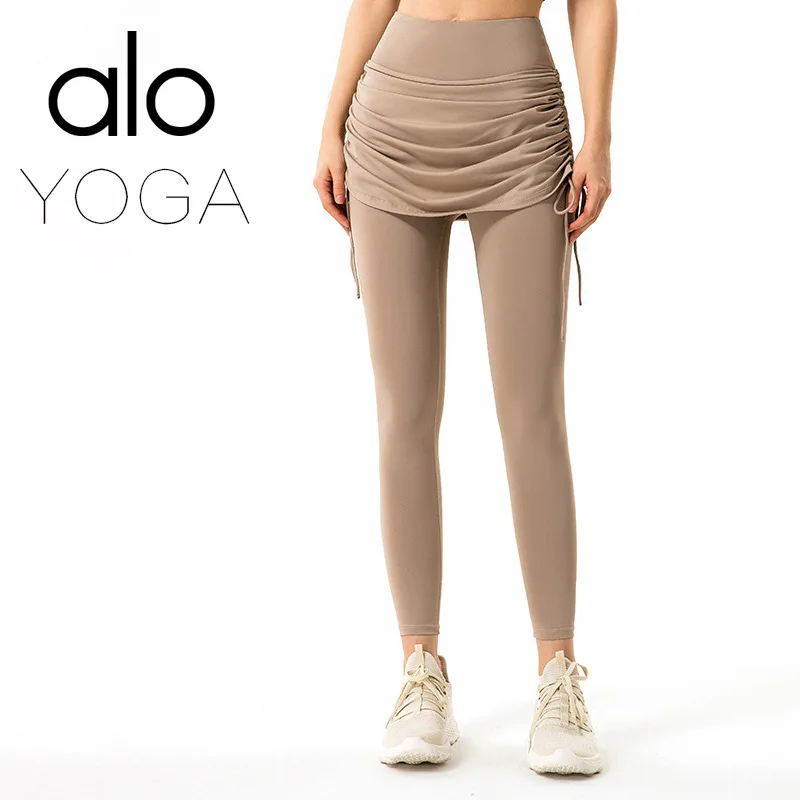 Alo Yoga New Fake Two Piece Yoga Pants Pleated High Waist Hip Lifting Sports Skirt Pants Running Fitness Tights Leggings
Alo Yoga New Fake Two Piece Yoga Pants Pleated High Waist Hip Lifting Sports Skirt Pants Running Fitness Tights Leggings