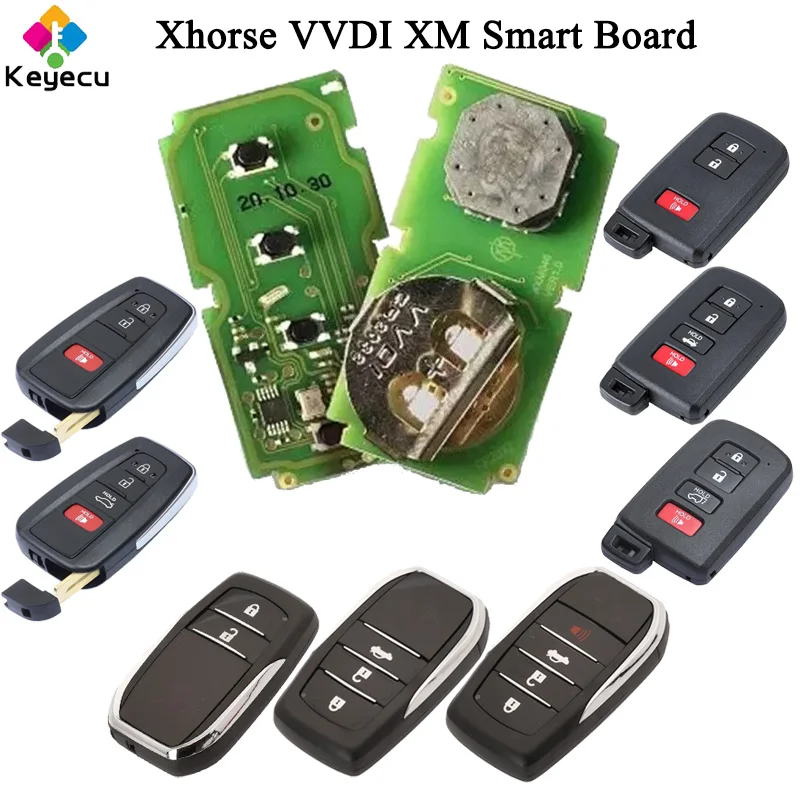 Печатная плата KEYECU Xhorse VVDI XM для смарт-ключей, печатная плата для Toyota 8A, поддержка Rewirte, 8 моделей смарт-пультов дистанционного управления, чех...
Печатная плата KEYECU Xhorse VVDI XM для смарт-ключей, печатная плата для Toyota 8A, поддержка Rewirte, 8 моделей смарт-пультов дистанционного управления, чех...