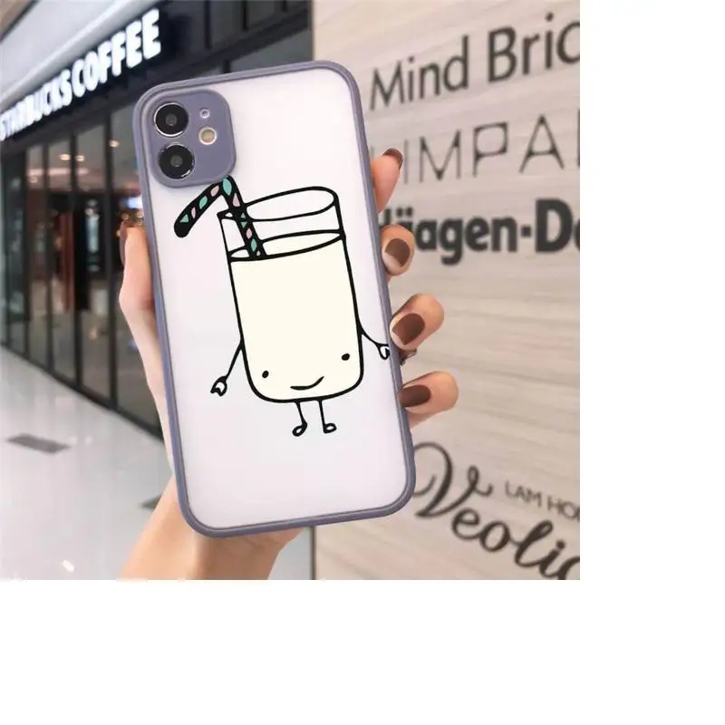 Cute Milk Biscuits BFF Couple Phone Cases Matte Transparent for iPhone 7 8 11 12 s mini pro X XS XR MAX Plus cover funda
Cute Milk Biscuits BFF Couple Phone Cases Matte Transparent for iPhone 7 8 11 12 s mini pro X XS XR MAX Plus cover funda